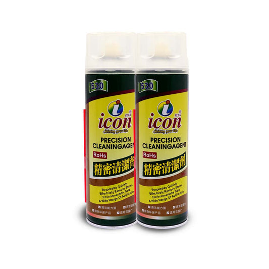 Pack of 2 Contact Cleaner spray cans for electronics maintenance – removes dust, dirt, and oxidation for improved performance.
