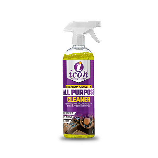 Icon Plus All Purpose Cleaner – versatile automotive cleaning solution for interior and exterior surfaces, removing dirt, grease, and stains easily.