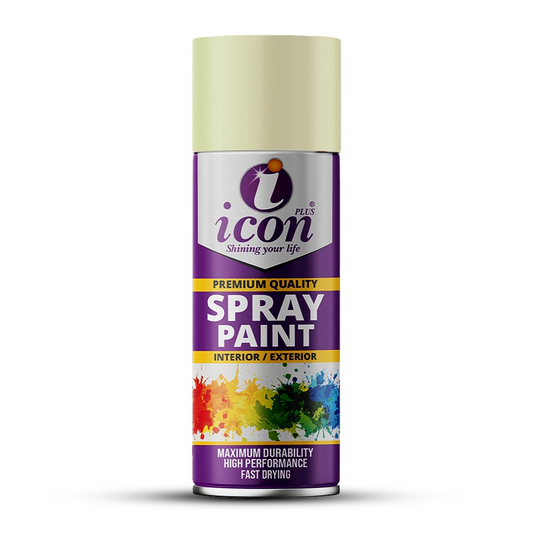 Icon Plus Cream White Spray Paint 300ml: Add Elegance and Sophistication