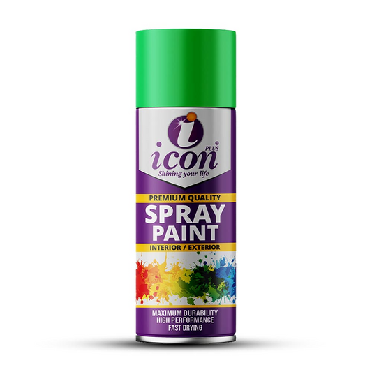 Icon Plus Green Spray Paint 300ml: Refreshing, Lush Color for Every Project