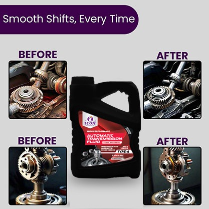 Icon Plus ATF (Automatic Transmission Fluid) Oil 1 Liter: High Performance for a Smooth Ride