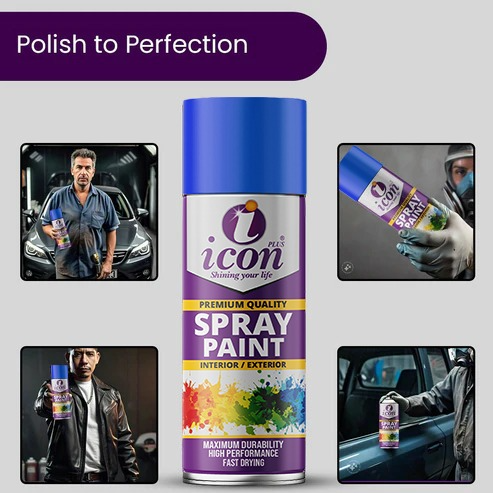 Icon Plus Sky Blue Spray Paint 300ml: Bring Freshness and Tranquility