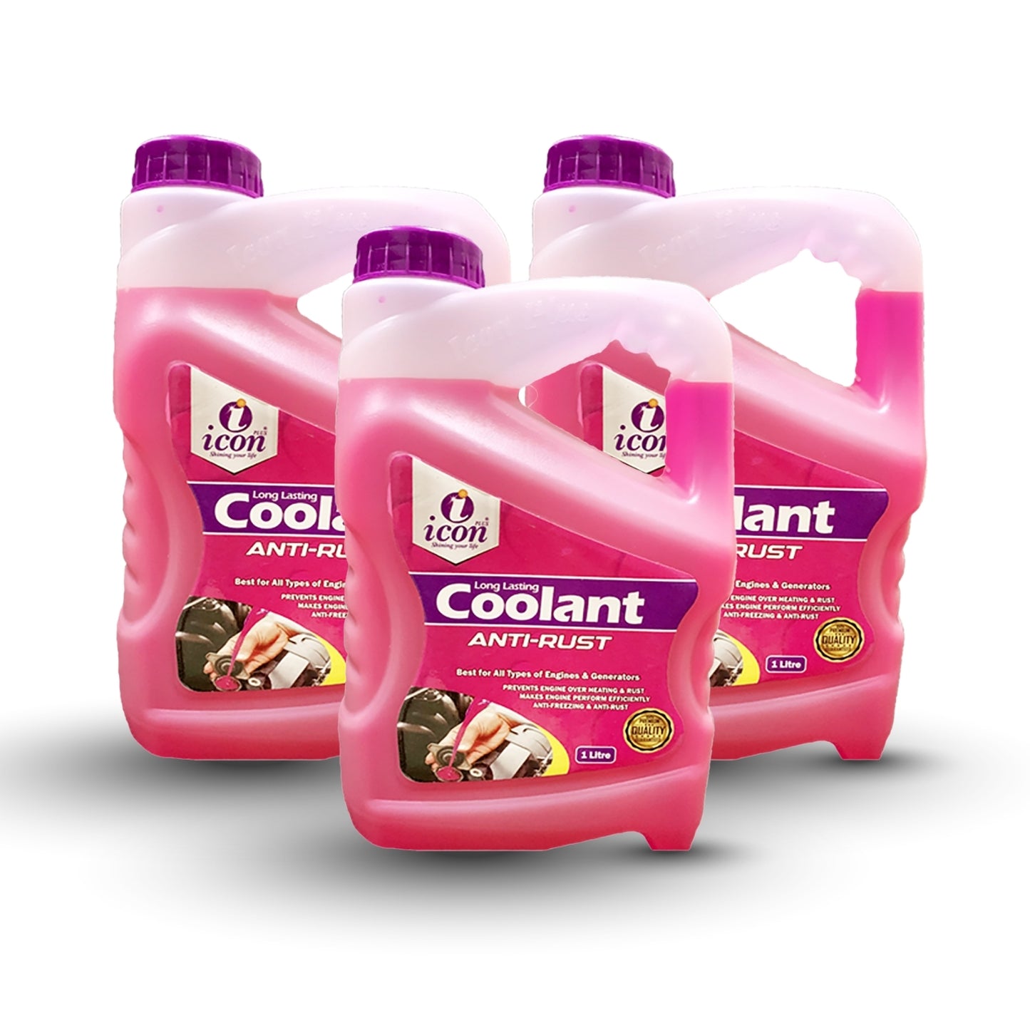 Icon Plus Anti-Rust / Anti-Freeze Coolant 1000ML