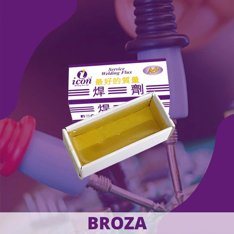 Pack of Broza Solder Welding Fluxes | Card Board Tray (1 pack contain 12 pcs)