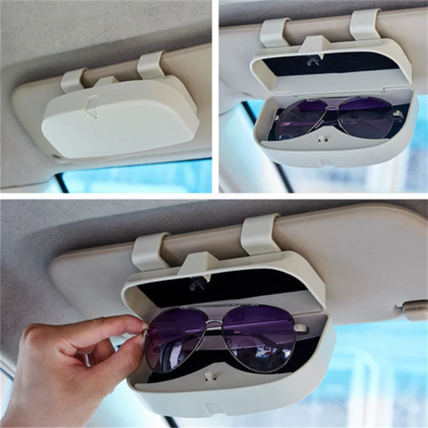 Car Sun Visor SunGlasses Case/Holder