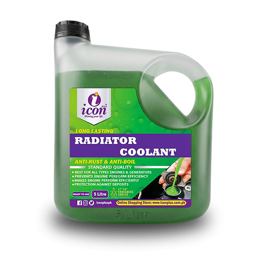 Icon Plus Anti-Rust / Anti-Freeze Coolant 5 Liter – Radiator Coolant
