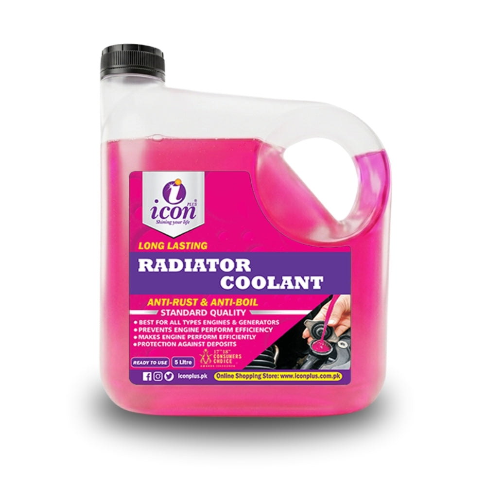 Icon Plus Pink Anti-Rust / Anti-Freeze Coolant 5 Liter