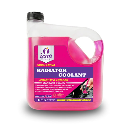 Icon Plus Pink Anti-Rust / Anti-Freeze Coolant 5 Liter