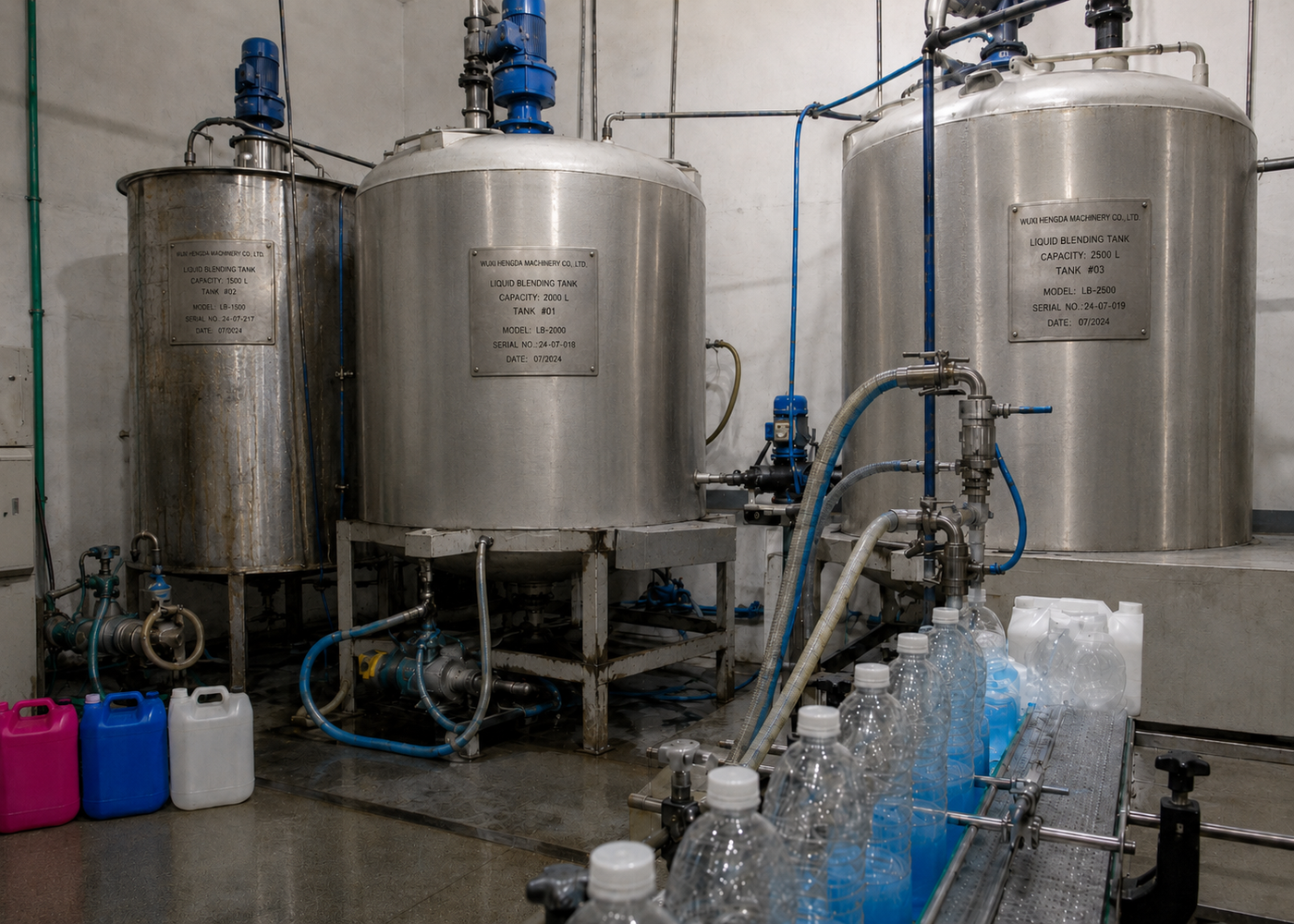 Liquid Blending and Filling