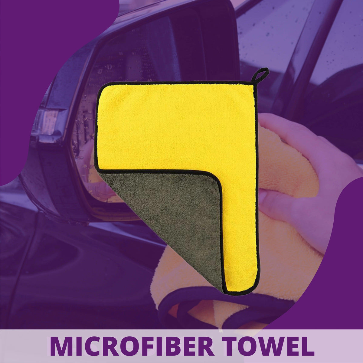 Microfiber Cloth Yellow - Icon Plus International
