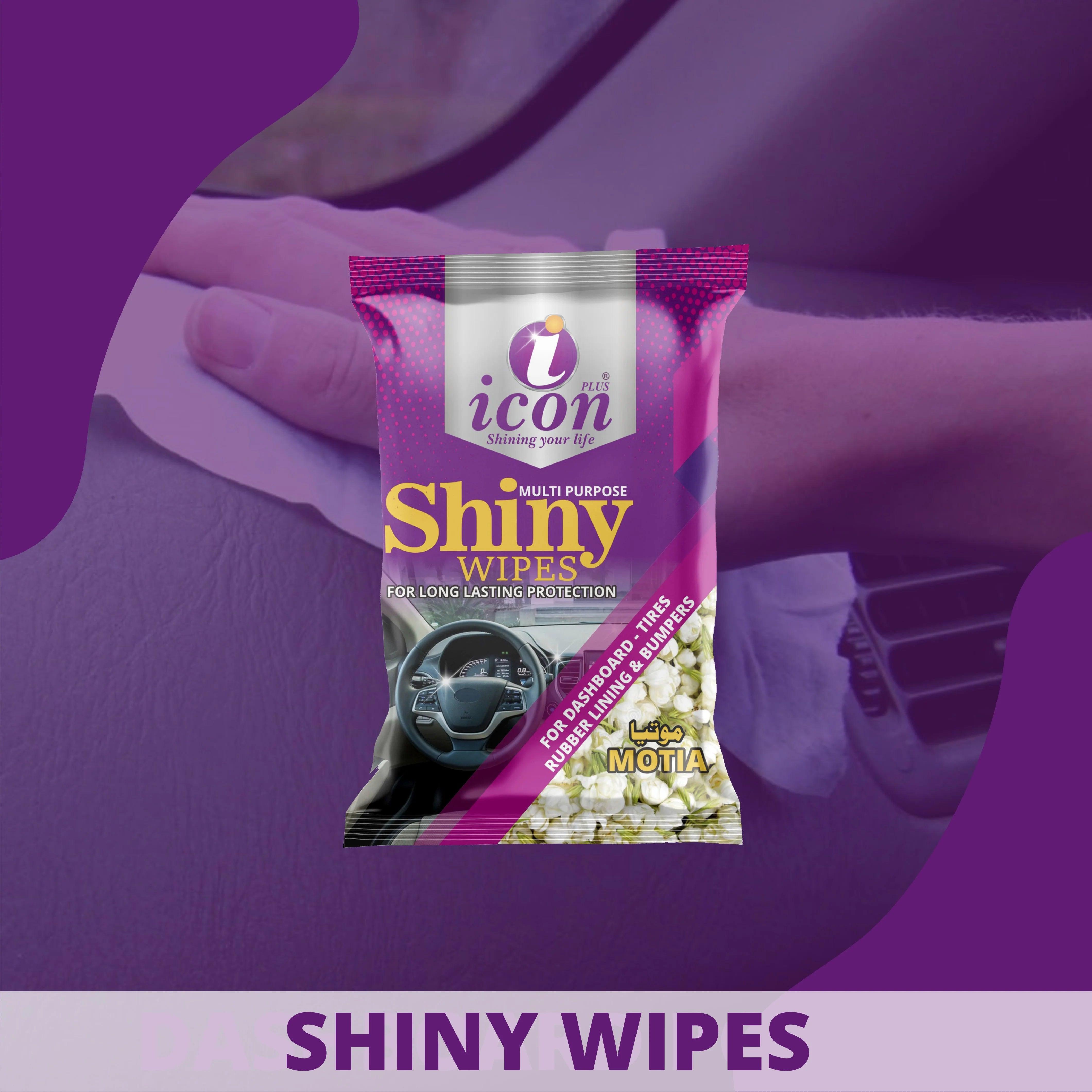 Multipurpose Shiny Wipes Pouch (10 pieces) - Icon Plus International