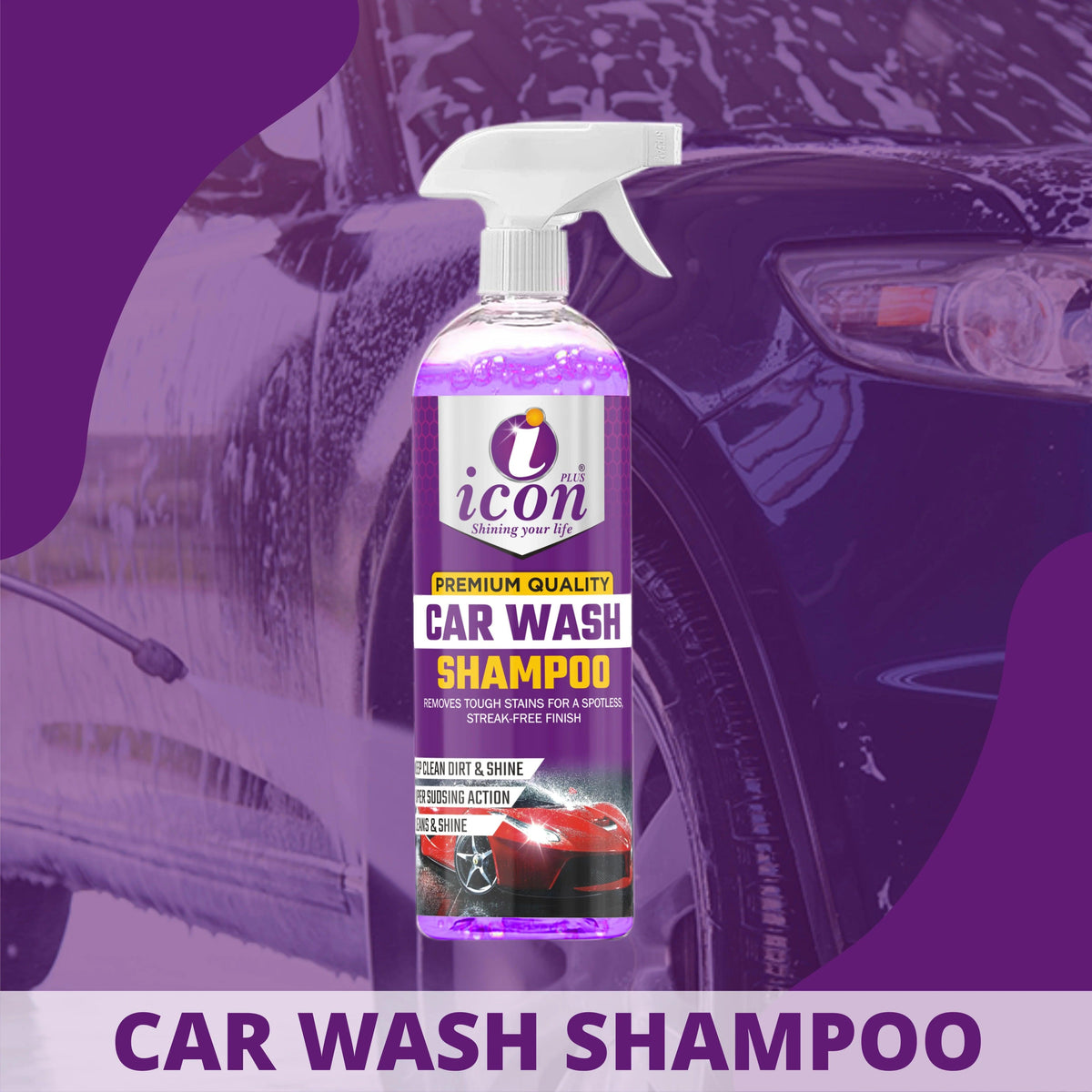 Premium quality car wash shampoo
