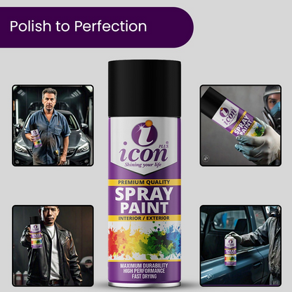 Spray paint black best quality spray paint