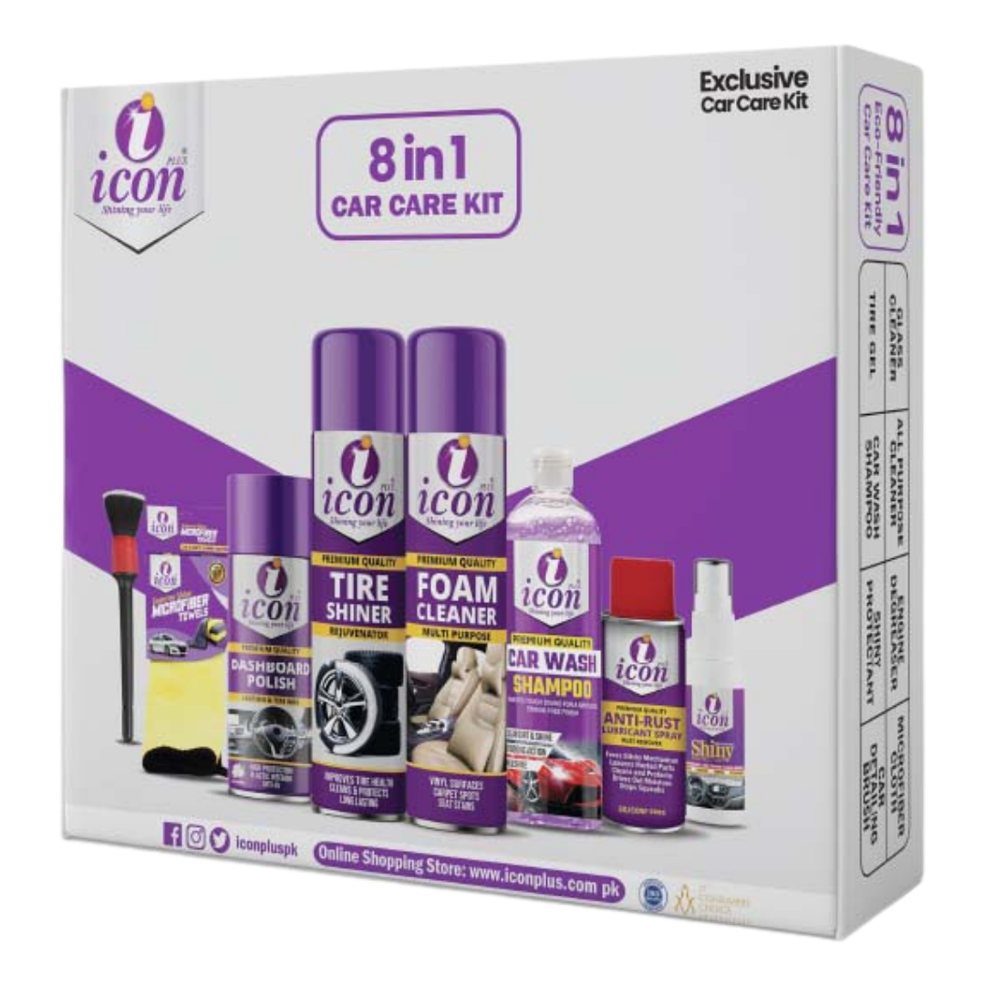 ICON PLUS Car Care Kit Box