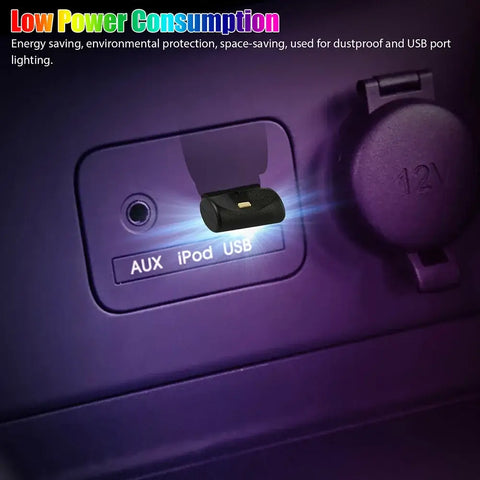Mini USB LED Car Light Auto Interior Atmosphere Light