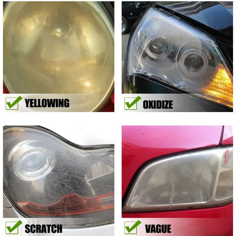Car Headlight Polishing Agent | Scratch Repair