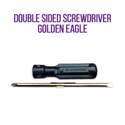Double Sided ScrewDriver Golden Eagle