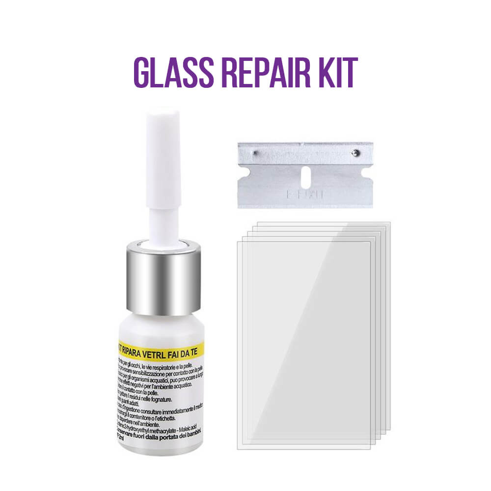 DIY Cracked Glass Repair Kit