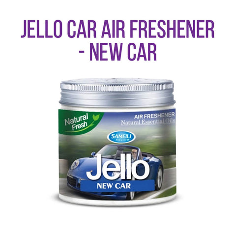 Jello Car Air Freshner - New Car