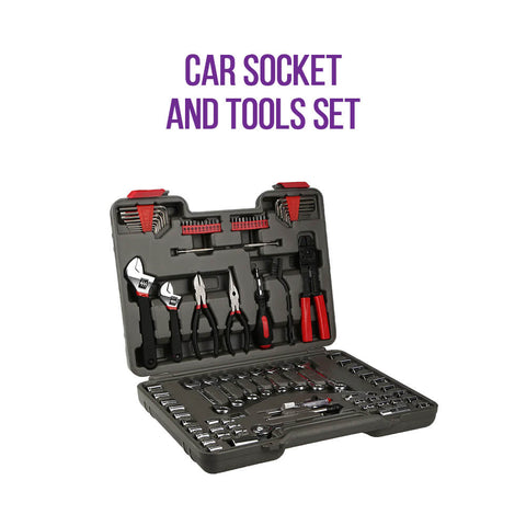 Car Socket And Tools Set