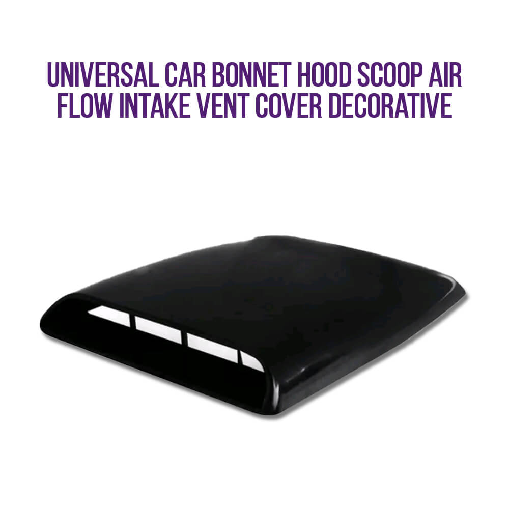 Universal Car Bonnet Hood Scoop Air Flow Intake | Vent Cover Decorative
