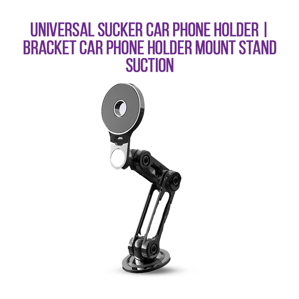 Universal Sucker Car Phone Holder | Bracket Car Phone Holder Mount Stand Suction